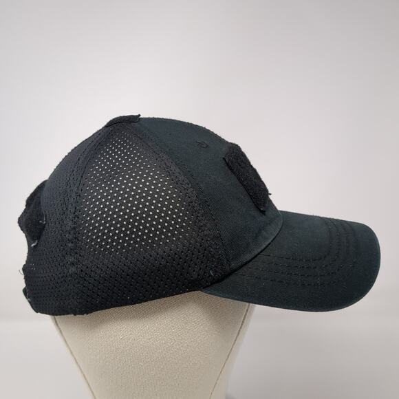 Condor Strapback Baseball Cap Black One Size Adjustable Breathable 6 Panel - Picture 5 of 10